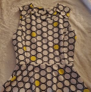 Polka dot dress shirt